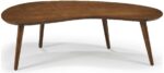 Mid Century Modern Abstract Shaped Coffee Table / Solid Wood / Finish