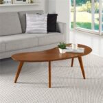 Mid Century Modern Abstract Shaped Coffee Table / Solid Wood / Finish - Image 2